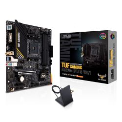 ASUS TUF Gaming A520M-PLUS WiFi Micro ATX AM4 Motherboard DDR4 ASUS TUF Gaming A520M-PLUS WiFi Micro ATX AM4 Motherboard DDR4